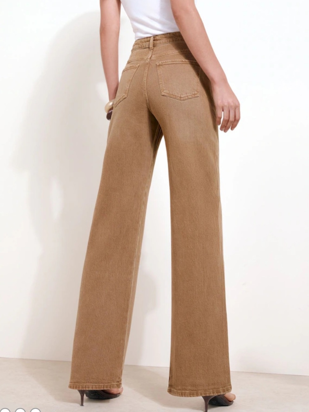 By Together Brown Boot Cut Flare Pants